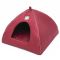 Будиночок для тварин Юрта 1 паянка з ребрами жорсткості 363939 см Бордо