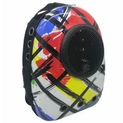 Рюкзак ілюмінатор пластик 32х42х29см Веселка 