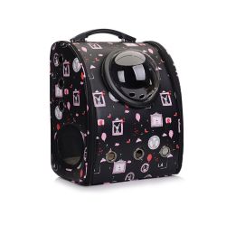 Рюкзак шкіра ілюмінатор Зайка 393322 см Чорний