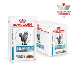 АКЦІЯ Royal Canin Sensitivity Control Chicken with rice вологий корм для котів 8+4 до 85 г 