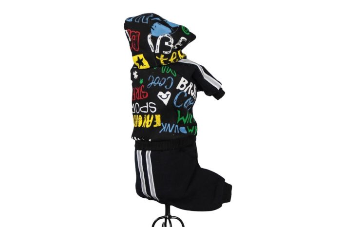 Бест комбінезон для собак хлопчиків трикотаж на флісі S2