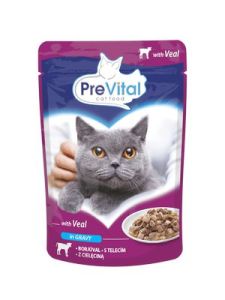 PreVital яловичина в желе консерви для кішок 100г 100 г
