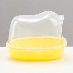 Купалка для гризунів 13x10x10 см жовта R193 