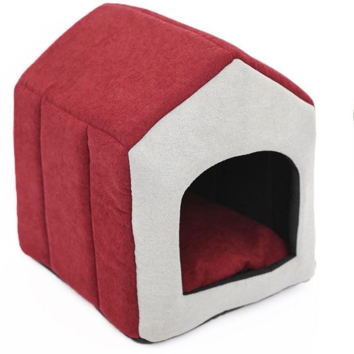 Будка  2 для собак 433340 см Сіро-синя