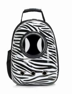 Рюкзак ілюмінатор пластик 32х42х29см Зебра 