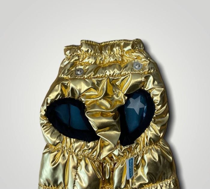 Дубай жилет для собак Dog Love золото M