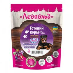 Леопольд консерви для собак з ягням, куркою, рисом і овочами 500гр 491846 