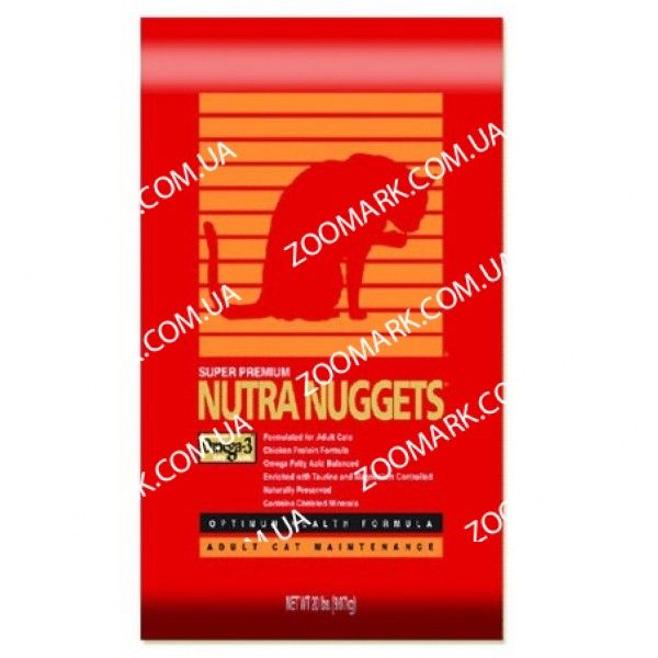 Nutra Nuggets Hairball Control (нутра Нагетс Червона) 100 гр