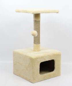 Когтеточка Том Новий хутро-джутова Бежевий