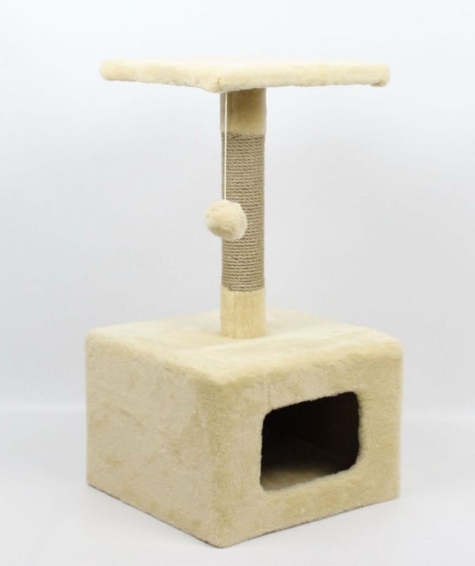 Когтеточка Том Новий хутро-джутова Бежевий