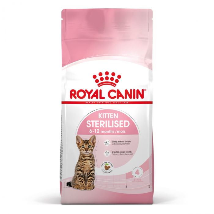 Royal Canin Kitten Sterilised для стерилізованих кошенят від 6 до 12 міс 400 гр