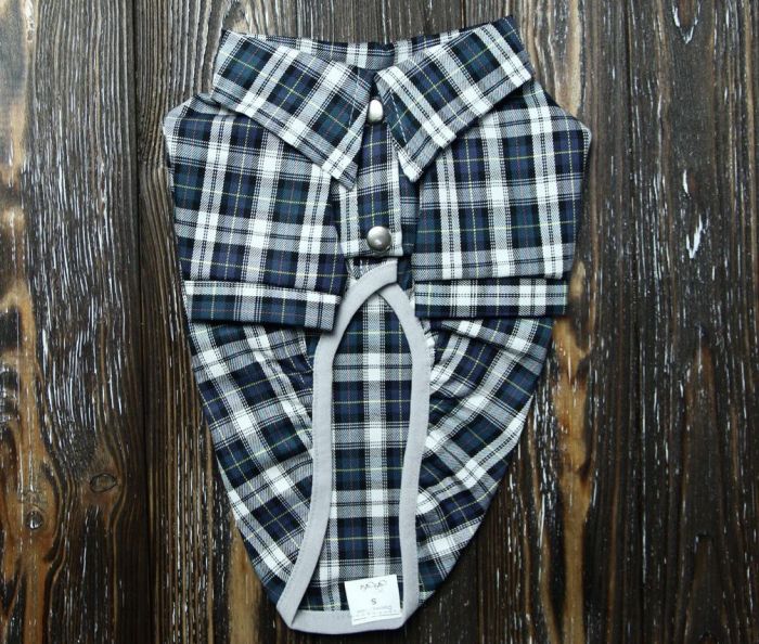 Піжон сорочка для собак хлопчиків штапель M