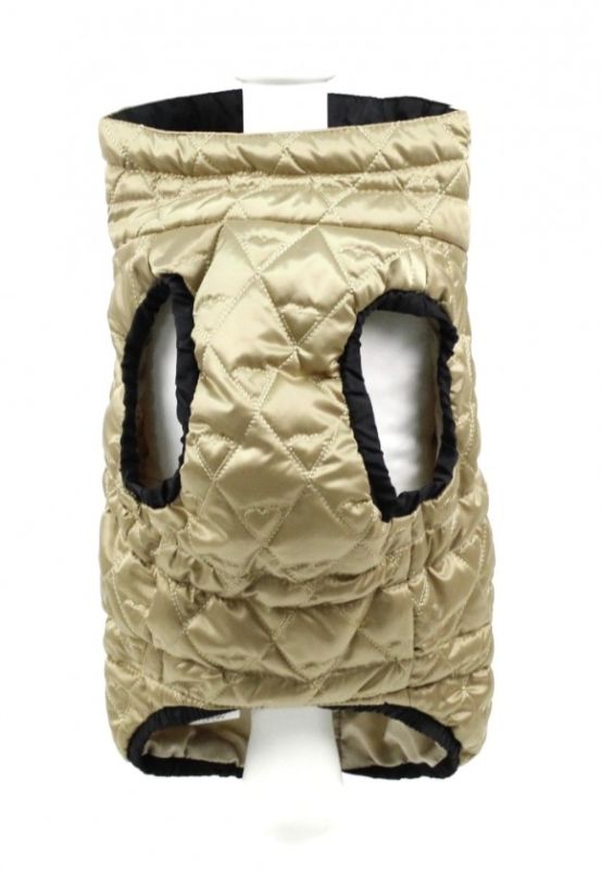 Жилет Бетсі стьогана плащівка золото (дівчинка) L