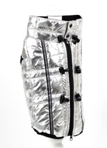 Жилет Харлі стьогана плащівка срібло (хлопчик) L1