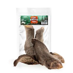 Вушка оленячі з хутром, 2 шт 