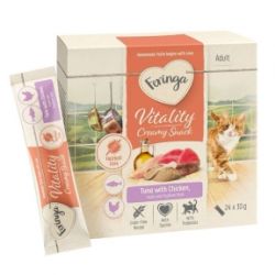 Крем Feringa Vitality Hairball Care для кошек тунец-курица 2410 г. 