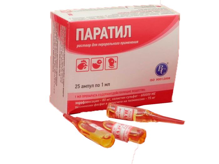 Паратил-комбінований антибіотик