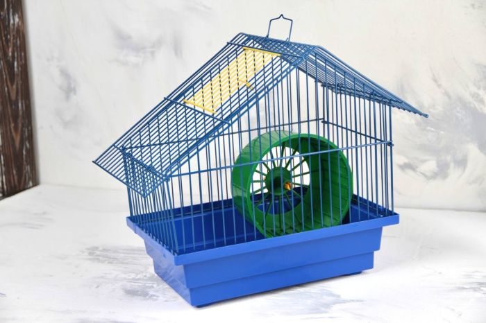 Клітка для гризунів Хатинка, Лорі 280180290 мм Фарба