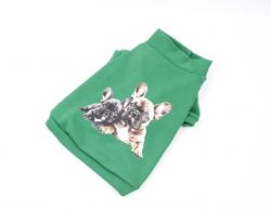 Толстовка Юнік трикотаж на флісі унісекс Зелена. М1 (А 37В 51-70 см.)