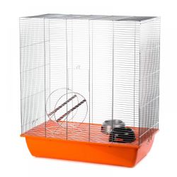 Клітка для гризунів інтер-зоо Wiewiorka-70 G094 хром 710х400х630 мм 