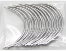 Голка хірургічна 4 в 1 ріжуча  хірургічний інструмент для сшивання тканин під час операцій.  1.2х35 (12шт)