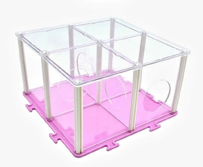 Лабіринт для гризунів 15х15х8 см 