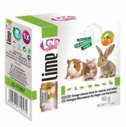 Крейда для гризунів з апельсином 40 гр, Lolo Pets Lolo Pets крейда для гризунів з апельсином