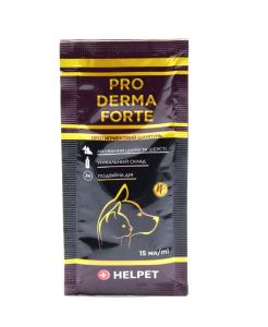 Pro Derma Forte Шампунь дерматологічний для тварин Саше 15 мл. 