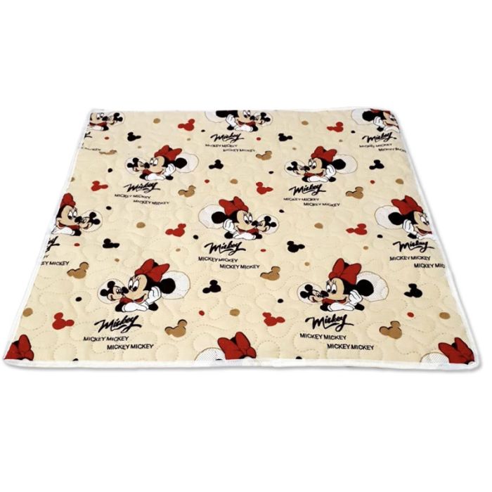 Пелюшка багаторазова Міккі Бежева 70х120 см