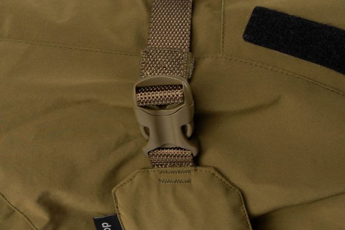 Куртка для собак Glacier dog jacket WD Non-stop dogwear Оливковий 65