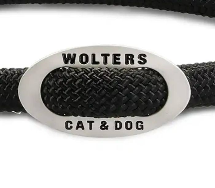 Нашийник канат для собак Wolters K2-Rope Programme 30 см / 9 мм Чорний