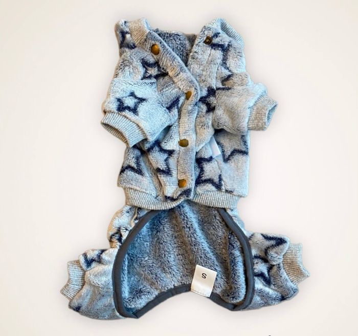 Зірка комбінезон для собак Dog Love сірий унісекс M