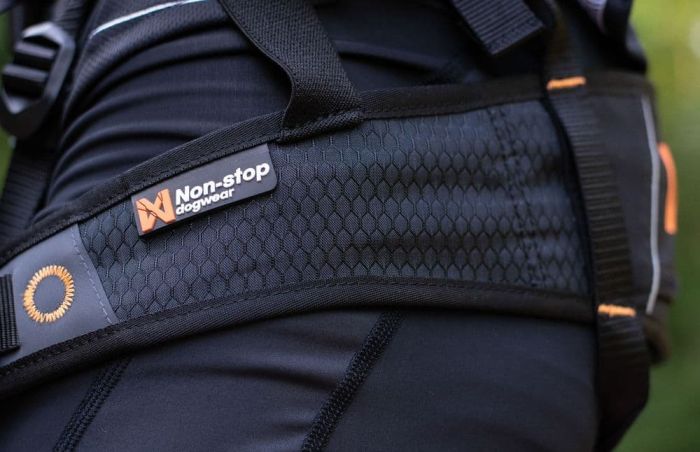 Пояс для прив'язі собак Canix belt Non-stop dogwear Чорний M