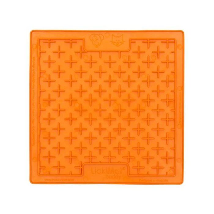 Лизальний килимок антистрес для котів LickiMat Buddy Orange Cat, м'яка основа