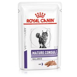 Royal Canin Mature Consult Balance in loaf 85г вологий корм для зниження утворення струвітних каменів 