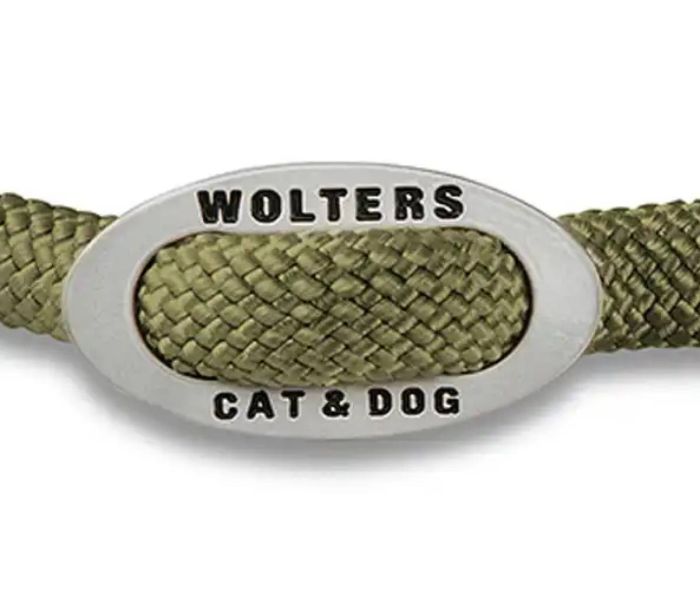 Нашийник канат для собак Wolters K2-Rope Programme 40 см / 9 мм Оливковий
