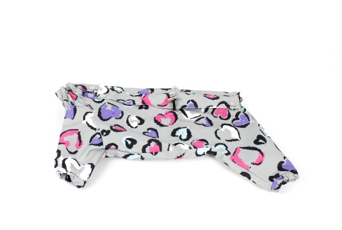 Дощовик Лірика Для собак, плащівка без підкладки унісекс M (А 34В до 54 см.)