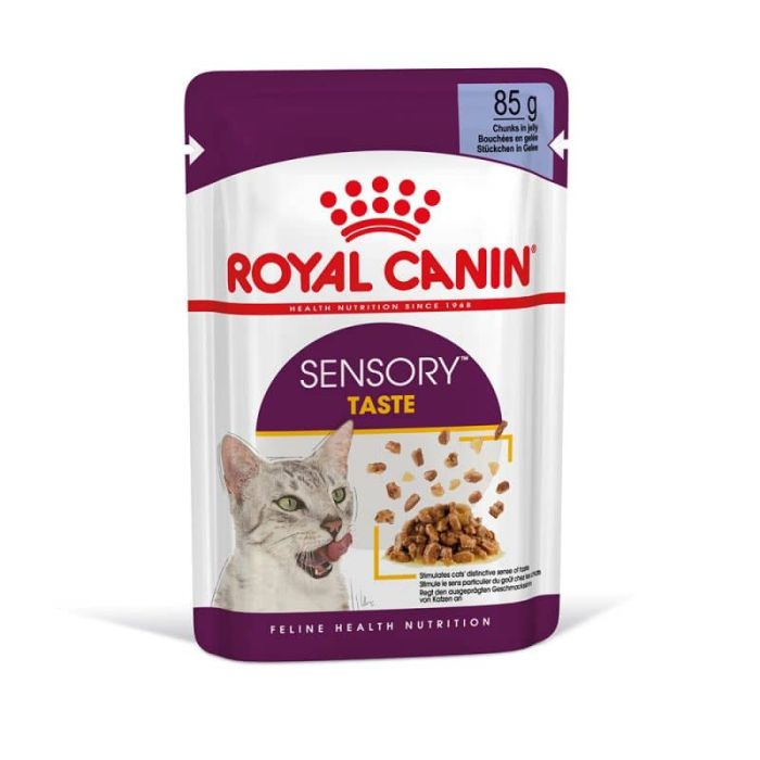 Royal Canin Sensory Taste in Gravy 85г Корм для вибагливих котів у соусі Акція 9+3
