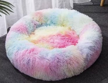 Лежак, 40х40х10 см райдуга