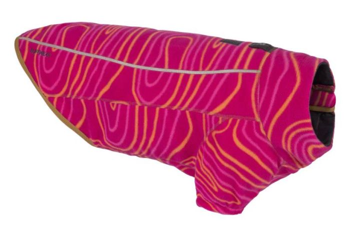 Флісова куртка для собак Ruffwear Climate Changer™ S Малиновий