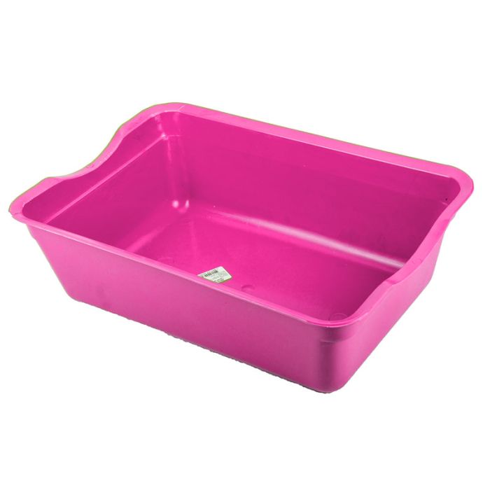 Туалет для кішок Дніпро глибокий 398270120 мм Малиновий