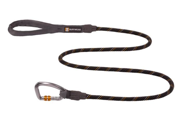 Рефлекторний повідець канат для собак Ruffwear Knot-a-Leash™ L 1,5 м / 11 мм Чорний