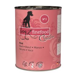 Вологий корм для собак Dogz Finefood No.02 яловичина 400 г