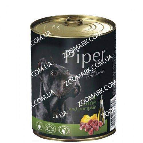 Консерви Piper Dog дичина гарбуз 800 гр