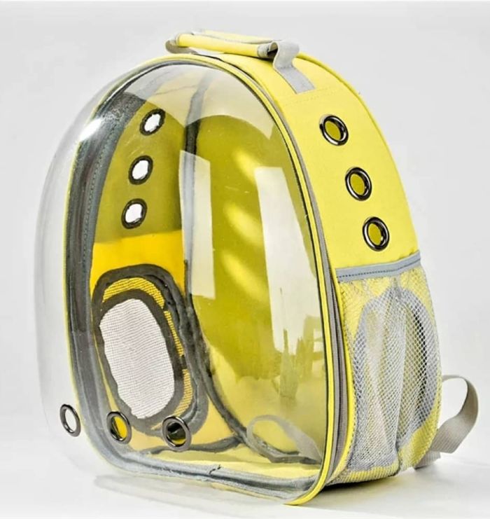 Рюкзак розкладний 33х40х20 см жовтий 