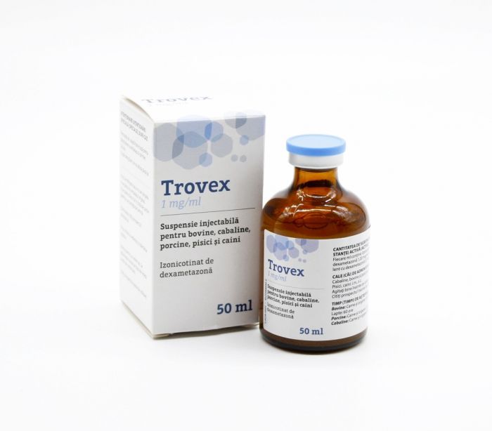 Інєкційний розчин Trovex для тварин, 50 мл