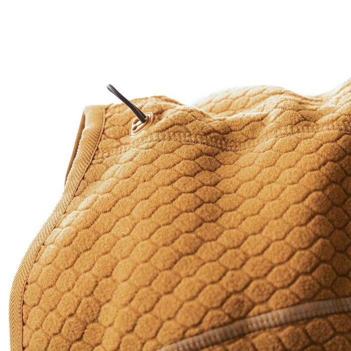 Утеплена куртка для собак Hurtta Warming Midlayer ECO 65 Гірчичний