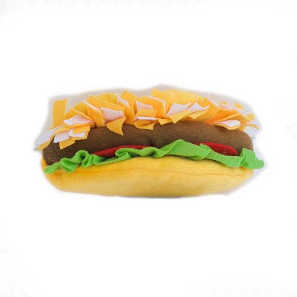 М'яка іграшка для собак тако ZippyPaws NomNomz Taco з пищалкою