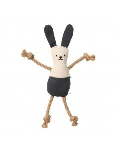 М'яка іграшка для котів FuzzYard Зайчик Сірий