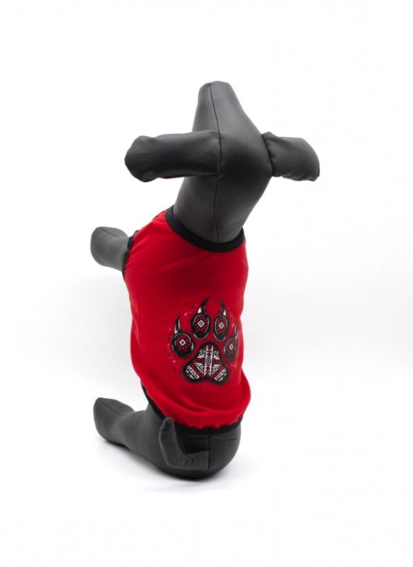 Майка червона трикотаж А23 В40 см